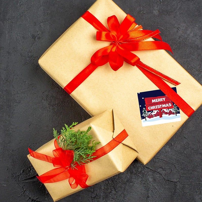 Festiko 48 Pcs Merry Christmas Wish Cards Design 8 Merry Christmas Wish Tags Christmas Wish Note Cards Merry Christmas Wishing Cards - Image 5