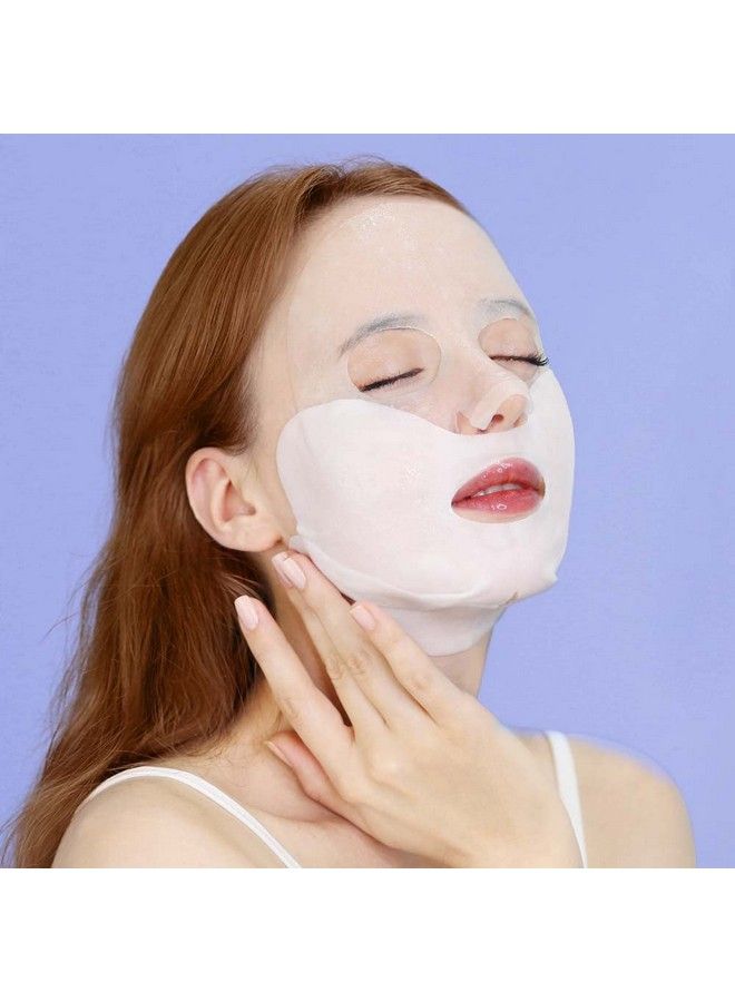 DEWYCEL قناع العناية الخاصة | قناع الوجه الكوري الفاخر | قناع مهدئ مرطب رافع ومغذي لجميع أنواع البشرة | 5 مجموعات من علاج مستوى السبا الأسبوعي - Image 5