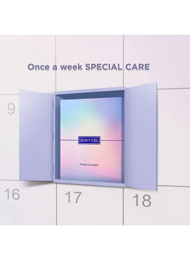 DEWYCEL قناع العناية الخاصة | قناع الوجه الكوري الفاخر | قناع مهدئ مرطب رافع ومغذي لجميع أنواع البشرة | 5 مجموعات من علاج مستوى السبا الأسبوعي - Image 3
