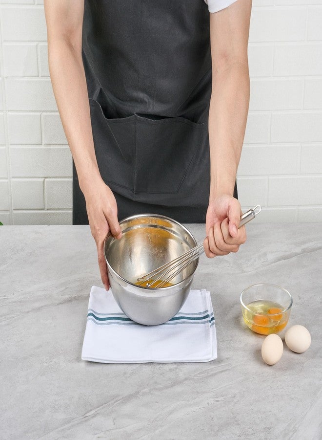 ريستورنت وير مضرب بيض كروي من الفولاذ المقاوم للصدأ مقاس 12.5 بوصة من ريستورانت وير - مضرب بيض بمعيار ألماني مع مقبض مريح، آمن للغسل في غسالة الأطباق - مضرب يدوي للطبخ والخبز والتقليب وإعداد الصلصات والخفق - Image 5