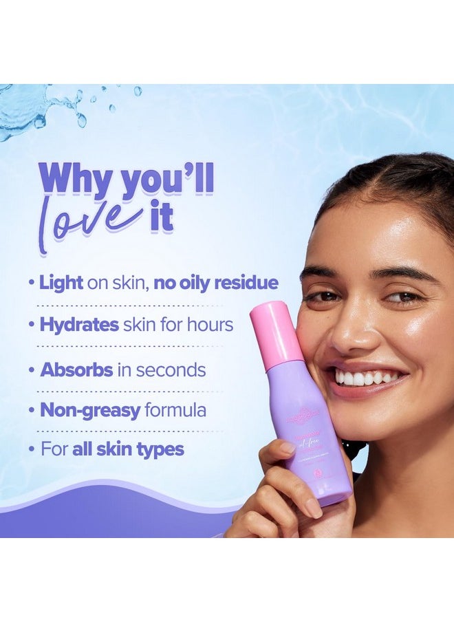 Aqualogica - 'S Lightweight Moisturizer For Face | Hyaluronic Acid & Alpha Arbutin | Hydrating & Oil-Free | For Women & Men - 100G - Image 1