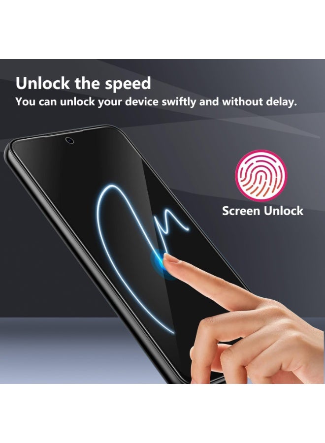 2+2 Pack for Samsung Galaxy A55 5G Privacy Screen Protector with Camera Lens Protector, Anti-Spy Tempered Glass Film,9H Hardness,Anti-Scratch, Easy Installation (Privacy, Galaxy A55) - Image 4