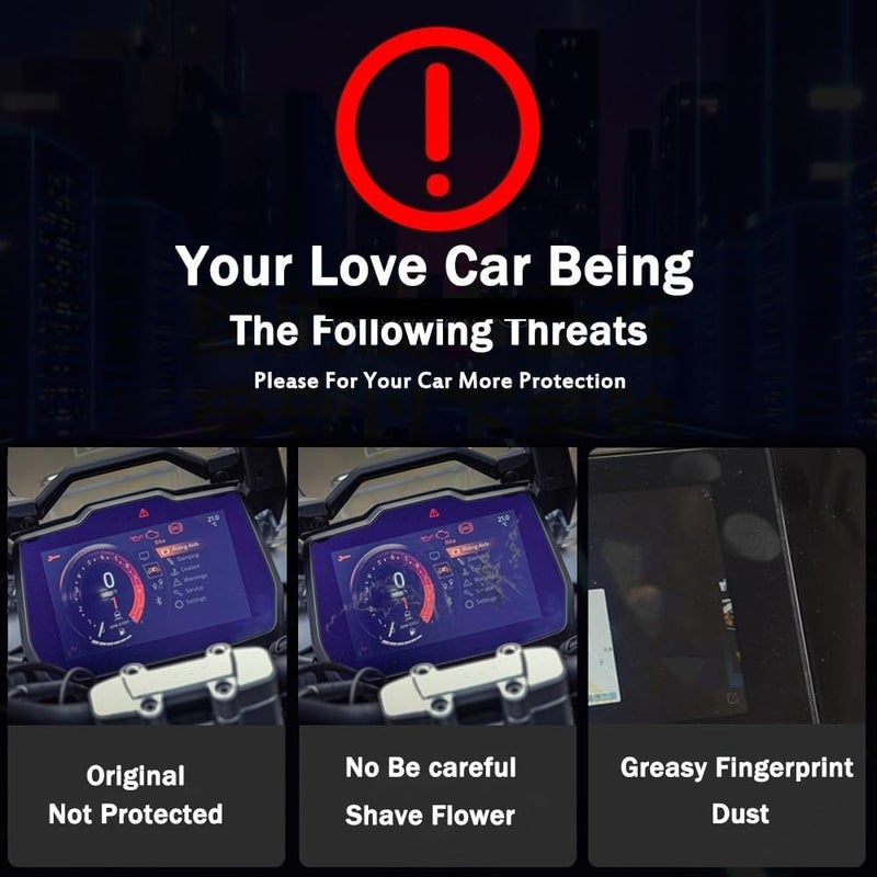 Vuzmode Motorcycle Dashboard Screen Protector for Tiger 1200 - Image 5