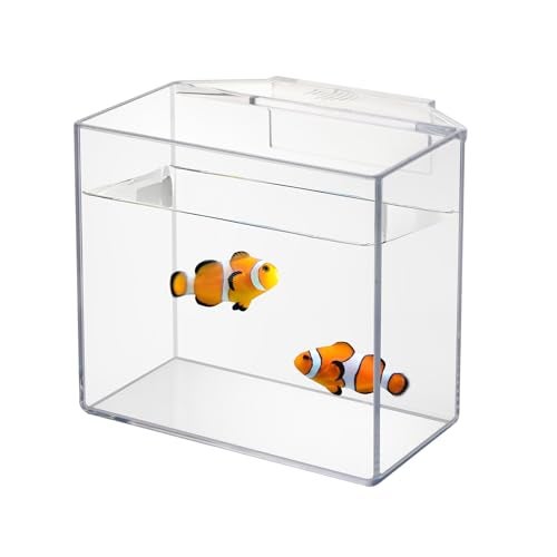 IOAOI Drip Acclimation Container for Fish & Corals – Hanging Acclimation Box for Saltwater & Freshwater Aquariums, Small - Image 1