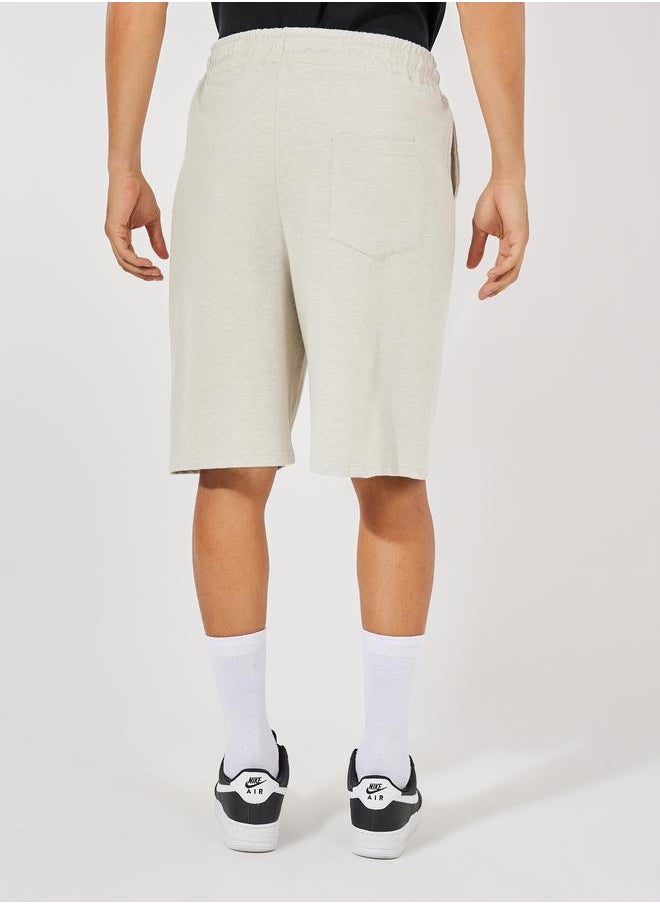 Styli Essentials Print Oversized Cotton Shorts  - Image 4