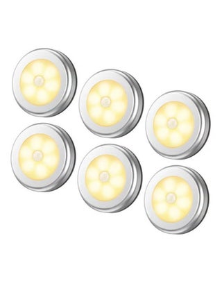 Cabinet lamp package of 6 Led Night Light Automatic On/Off Stick-on Anywhere Battery Operated Cordless LED Motion Sensor Light - pzsku/Z92658BEFEF7E871F8B93Z/45/_/1723872964/8c1fb57d-6613-4848-bb29-bb4e88a358f8