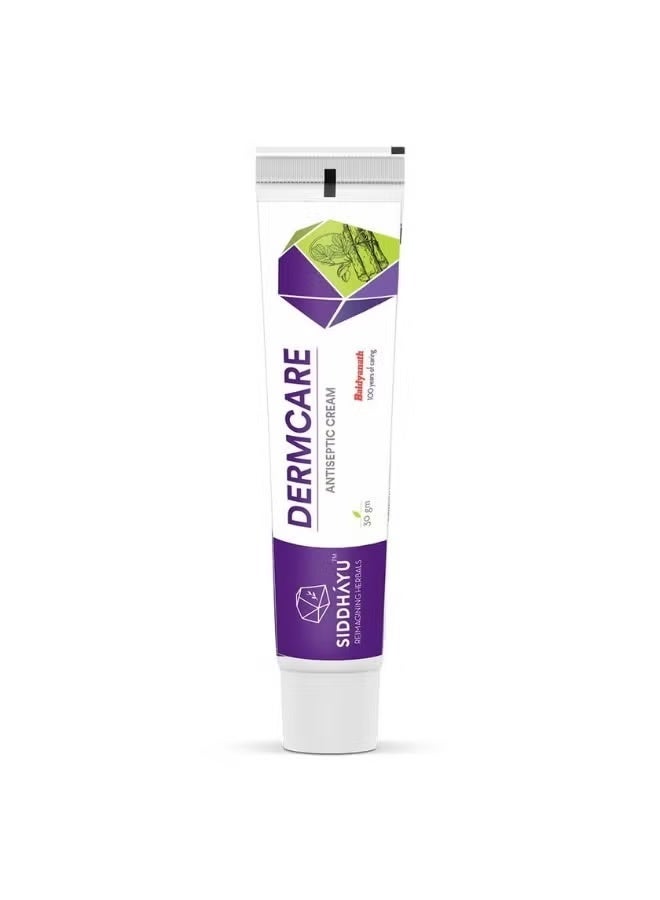 SIDDHAYU Dermcare Antiseptic Cream For Wounds & Burns 30gm - Image 1
