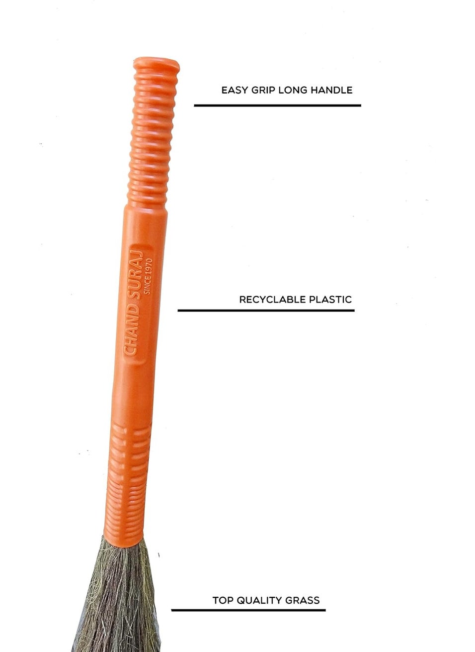 CHAND SURAJ Chand Suraj Maxel Kingsize Brooms for Cleaning Floor 2 Pcs  - Image 4