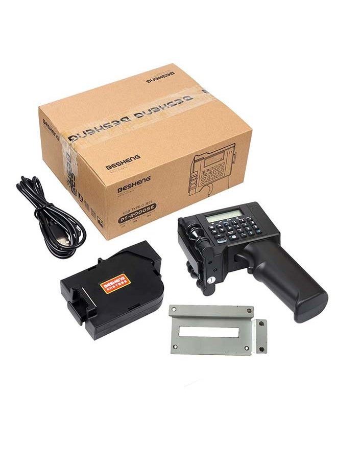 Generic - Handheld Printer, Portable Handheld Inkjet Printer with Quick-Drying Ink Cartridge, Handheld Mobile Inkjet Code Printer for Label/Production Date/Time/Barcode/QR Code/Logo etc - Image 1