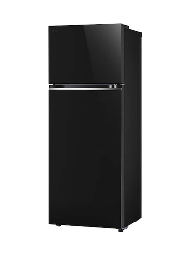 إل جي 16.3 Cu.Ft 461 L  Top Freezer Refrigerator│Door Cooling+│ LINEAR Cooling│ Multi-Air Flow │Inverter Compressor │ Essence Matte Black color 461 L 244 kW LT18CBBMIV black - Image 3