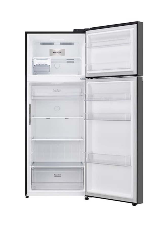 إل جي 16.3 Cu.Ft 461 L  Top Freezer Refrigerator│Door Cooling+│ LINEAR Cooling│ Multi-Air Flow │Inverter Compressor │ Essence Matte Black color 461 L 244 kW LT18CBBMIV black - Image 5
