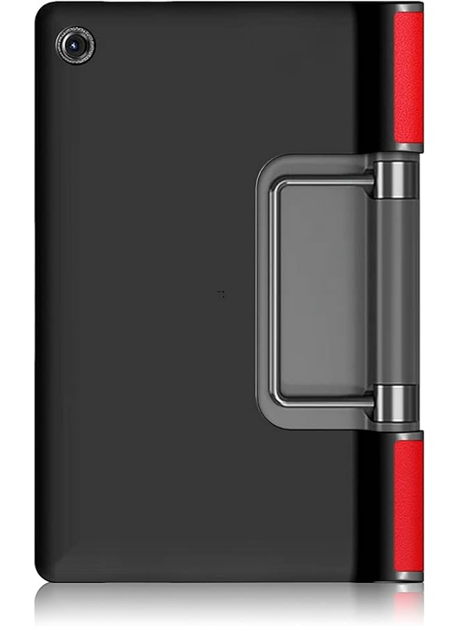 erorex Custer Case For Lenovo Yoga Tab 11 Inch Yt-J706F - Ultra-Thin Pu-Leather Hard Shell Cover For Lenovo Yoga Tab 11 Inch Yt-J706F - Red  - Image 3