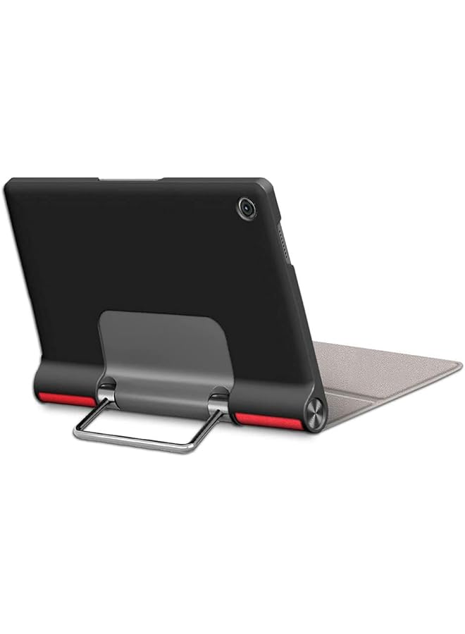 erorex Custer Case For Lenovo Yoga Tab 11 Inch Yt-J706F - Ultra-Thin Pu-Leather Hard Shell Cover For Lenovo Yoga Tab 11 Inch Yt-J706F - Red  - Image 5
