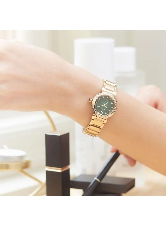 سيتيزن Women's Stainless Steel CITIZEN L May Bells Mini Watch EM1123-62X - 26 mm