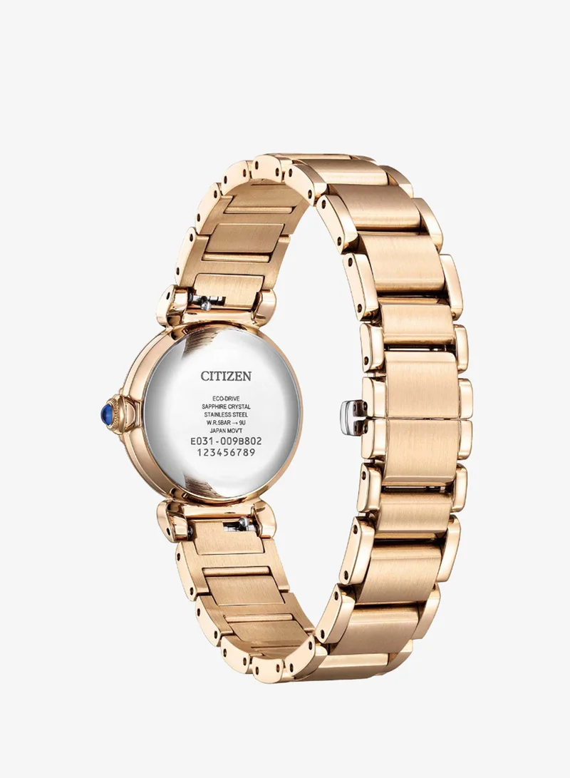 Citizen Women's Stainless Steel CITIZEN L May Bells Mini Watch EM1123-62X - 26 mm