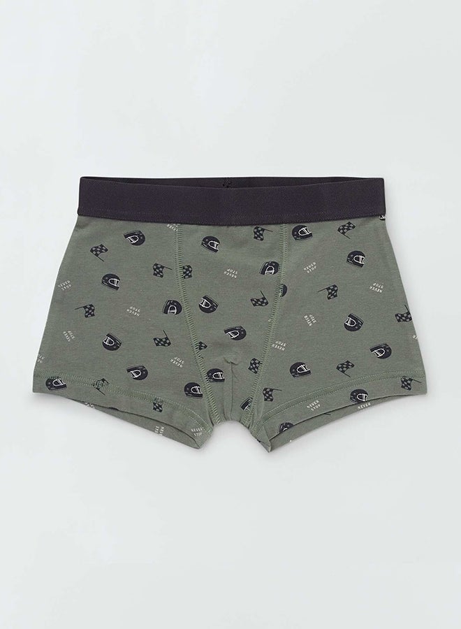 Kiabi Boy Pack Of 3 Pairs Of Printed Boxer Shorts  - Image 3