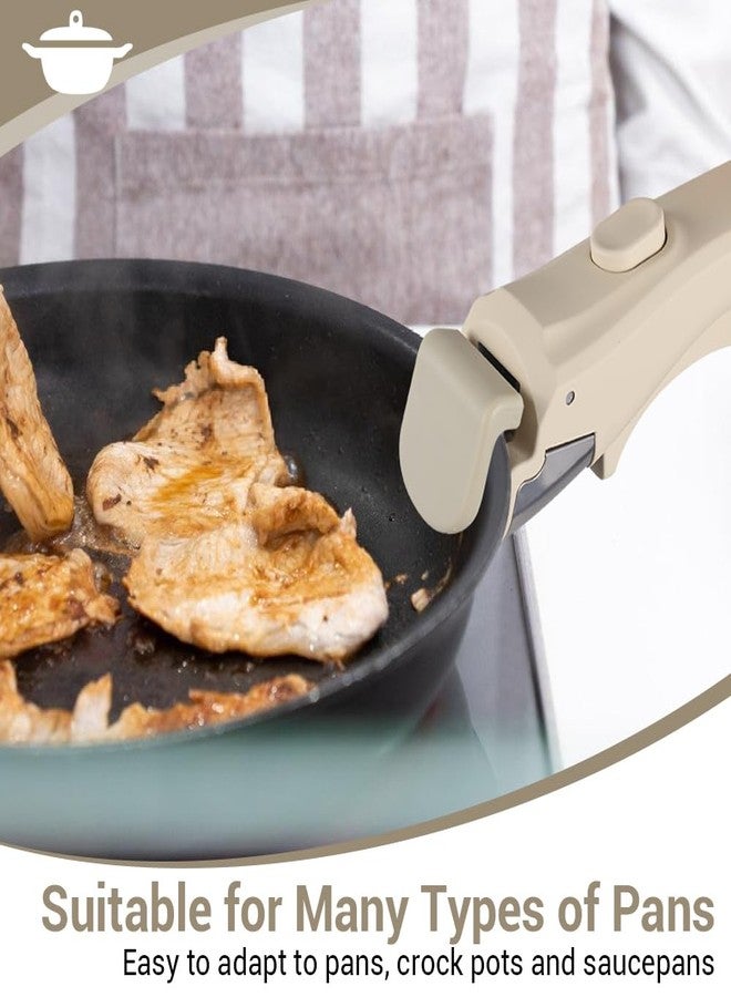 DONGKER Removable Pan Handle,Anti-scald Detachable Pot Handle for All Cookware Pan & Pot - Image 5