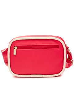 CAPRESE Caprese Gracie Solid Magenta Faux Leather Medium Sling Bag  - Image 3
