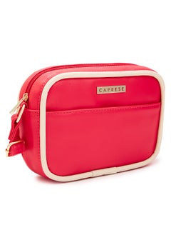 CAPRESE Caprese Gracie Solid Magenta Faux Leather Medium Sling Bag  - Image 4