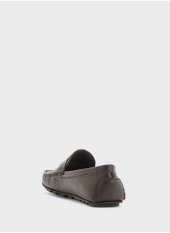 Robert Wood Saddle Details Smart Loafers  - Image 2