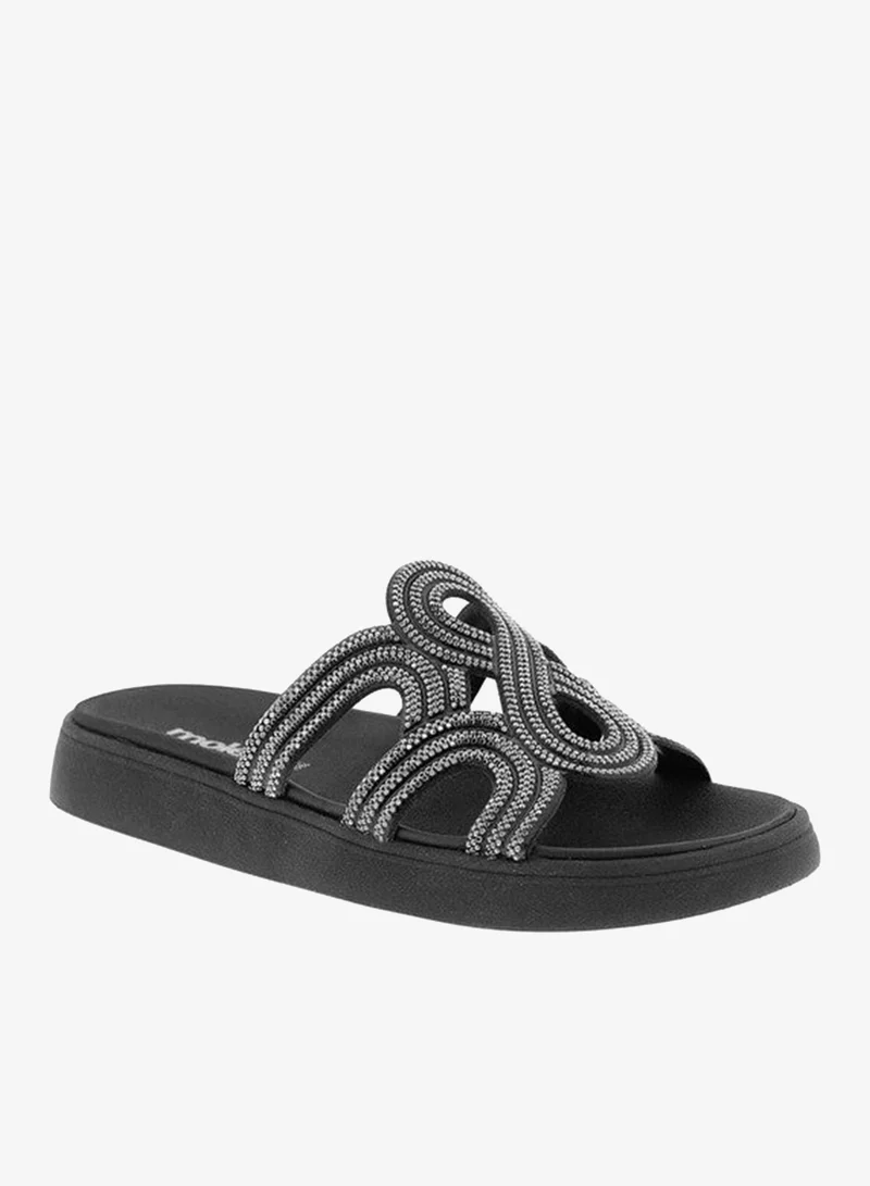 موليكا صنادل مسطحة للنساء - صنادل مسطحة أنيقة ونعال مسطحة مريحة للسيدات