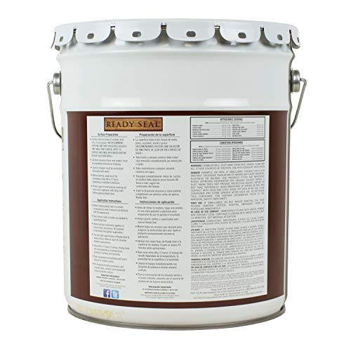 Ready Seal 512 5-Gallon Pail Natural Cedar Exterior Stain and Sealer for Wood - Image 5