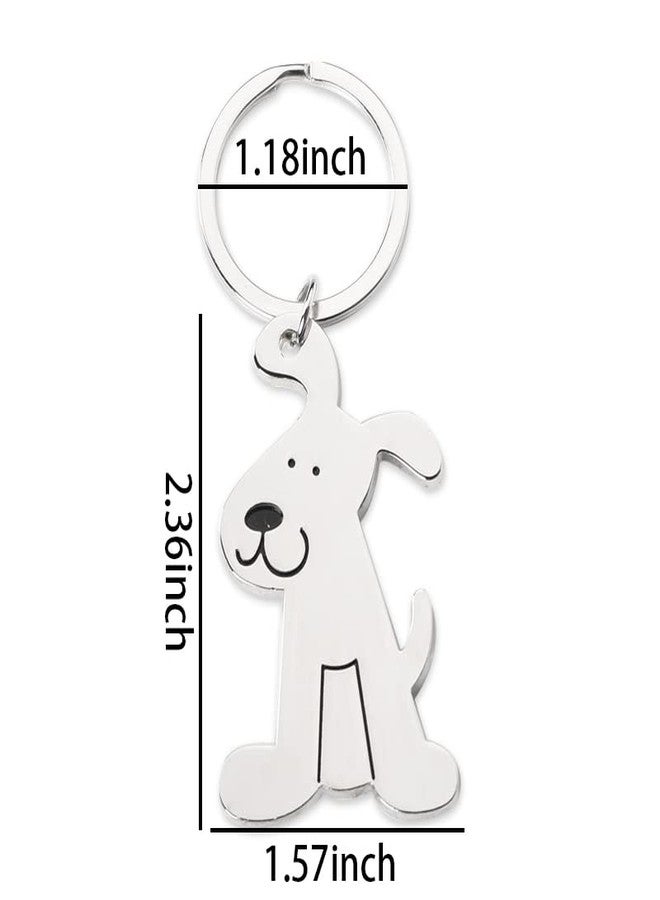 Sisadodo Dog Keychain Gift for Dog Lover Dog Walker Veterinarian Gift for Women Men Rescue Pup Keychain for Dog Lover Thank You Gifts for Women Men Birthday Christmas Gift for Dog Owner Veterinarian - Image 2