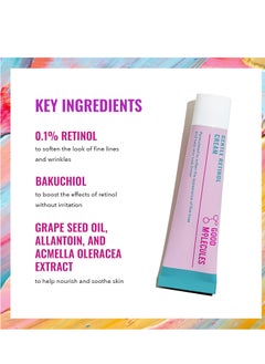 GOOD MOLECULES Good Molecules Gentle Retinol Cream - Night Cream with Retinol and Bakuchiol - Targets Fine Lines, Congestion, Enlarged Pores - Anti-Aging Skincare for Face  - Image 3