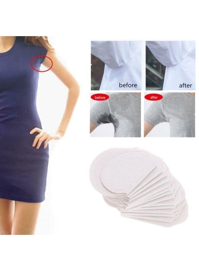 10pcs Anti-Sweat Armpit Pads - White - Image 3