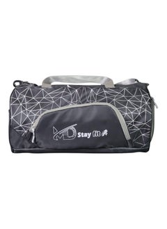 M D Stay Fit MD StayFit® Original Gym Duffle Bag Geometric Pattern, Multi Color (BLACK)  - Image 1