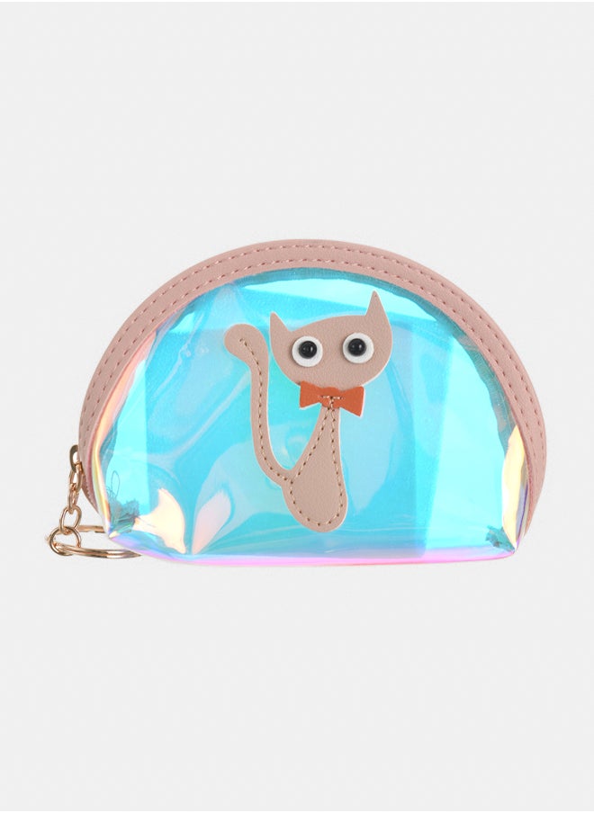 Akher el Ankoud - Mini cat bow wallet with key chain - Image 1