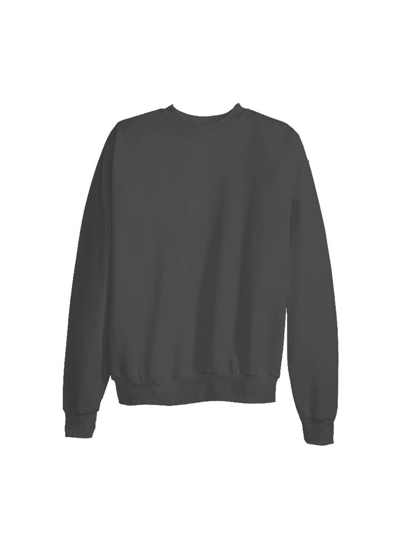 برينت شوب فور مي سويت شيرت للرجال - سويت شيرت من الصوف الدافئ برقبة دائرية، كم طويل - مثالي للشتاء، أنيق ومريح، مثالي للارتداء اليومي، الرياضة، التدريبات - Image 4