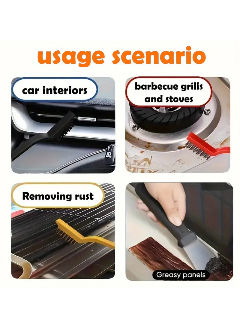 Eworld Spin Mop and Bucket Set with Detachable Spinning Bucket, Wheels, Stainless Steel Telescopic Handle, Reusable Microfiber Mop Heads & 7Pcs Cleaning Brushes, 6L Bucket for Effortless and Deep Floor Cleaning on All Surfaces - Image 3