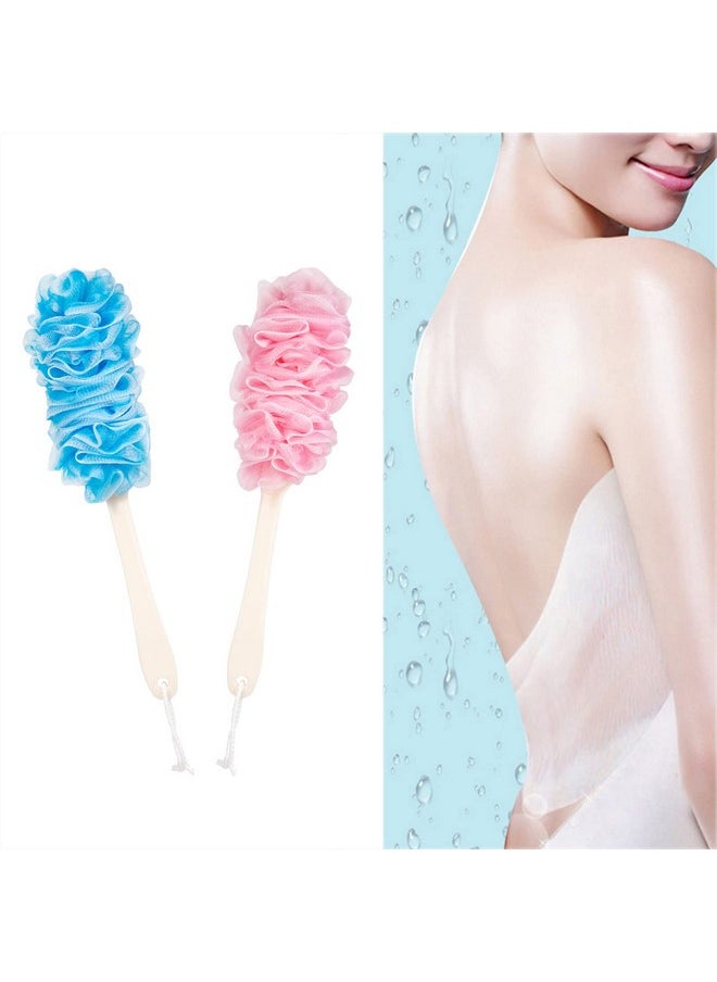 Lufa Back Scrubber For Shower, Anti-Slip Long Handle Bath Sponge Shower Brush, Soft Nylon Mesh Back Cleaner Washer, Loofah On A Stick Body Brush For Women&Men (Blue) - pzsku/Z926715EA4D17521EE89FZ/45/_/1730726619/0405044e-bf8a-40aa-9493-8ff65eac2dbd