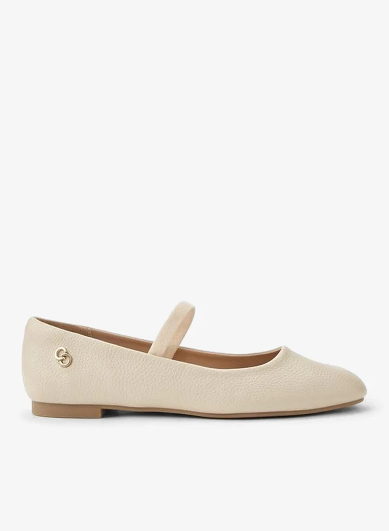 Celeste Women Textured Ballerina Shoes