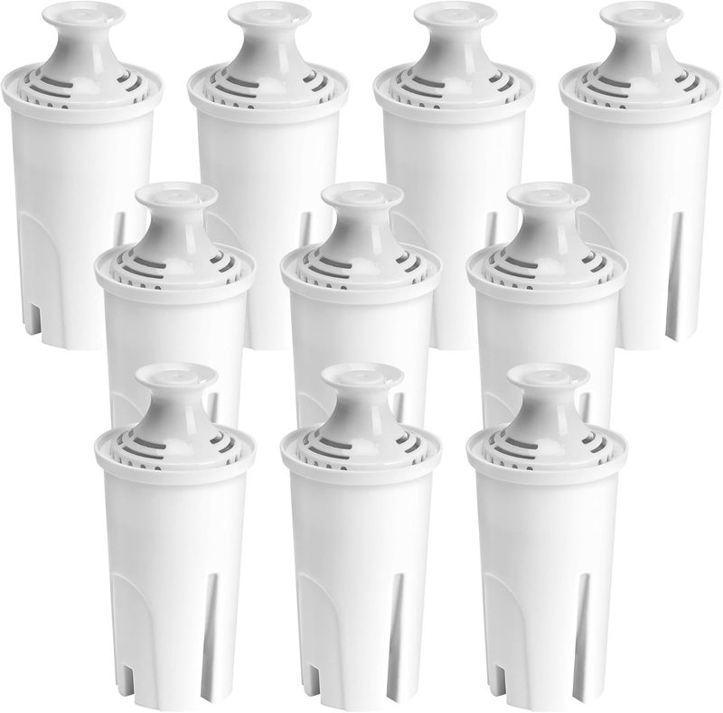 APPLIANCEMATES Water Filter Replacement for Brita Stand Pitchers,10 Packs Water Filters Fit for Brita OB03, Classic 35557, Mavea 107007 by - Image 1