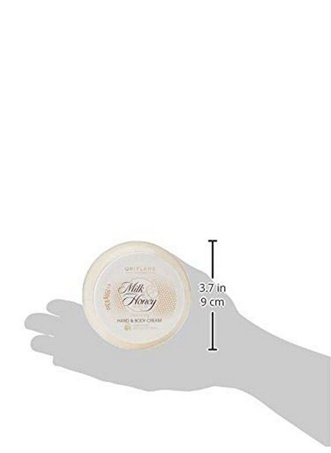 Oriflame كريم الحليب والعسل الذهبي المغذي لليدين والجسم 250 جرام  - Image 4