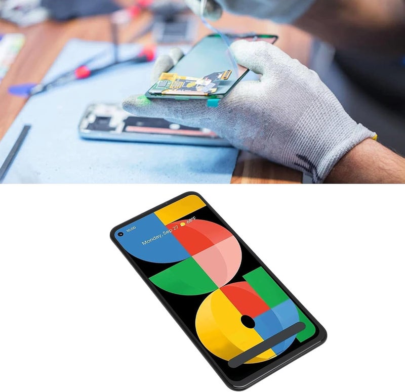 Phone Replacement Screen - Repair Tools, Fingerprint Recognition, 1920 x 1080px Resolution for Pixel 5A 5G G1F8F G4S1M - Image 1