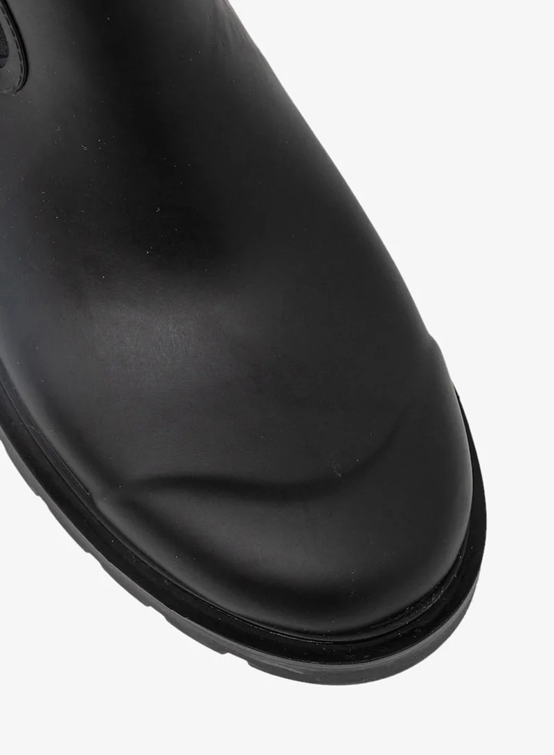 Calvin Klein Jeans Tall Heeled Flexible Lug Sole Rainboots