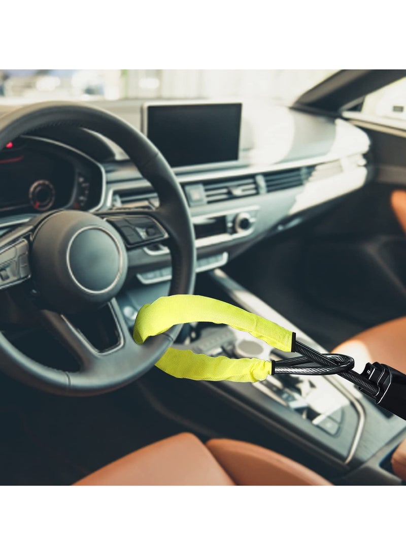 Barakah Car Steering Wheel Lock Seat Belt Lock Security Anti-Theft with 2 Keys Universal Fit Most Cars Vehicle SUV Golf Cart Truck - Image 4