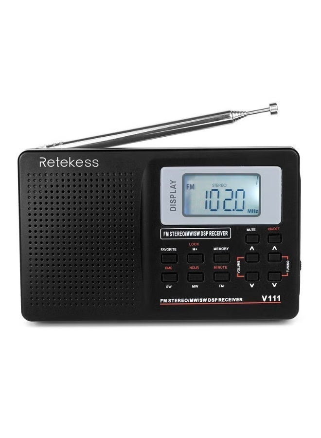 Retekess راديو ستيريو MW/FM/SW بتردد 9KHz راديو جيب عالمي بتقنية التوليف الرقمية مستقبل DSP صغير راديو خارجي مع حبل سماعة 1.37 - Image 3
