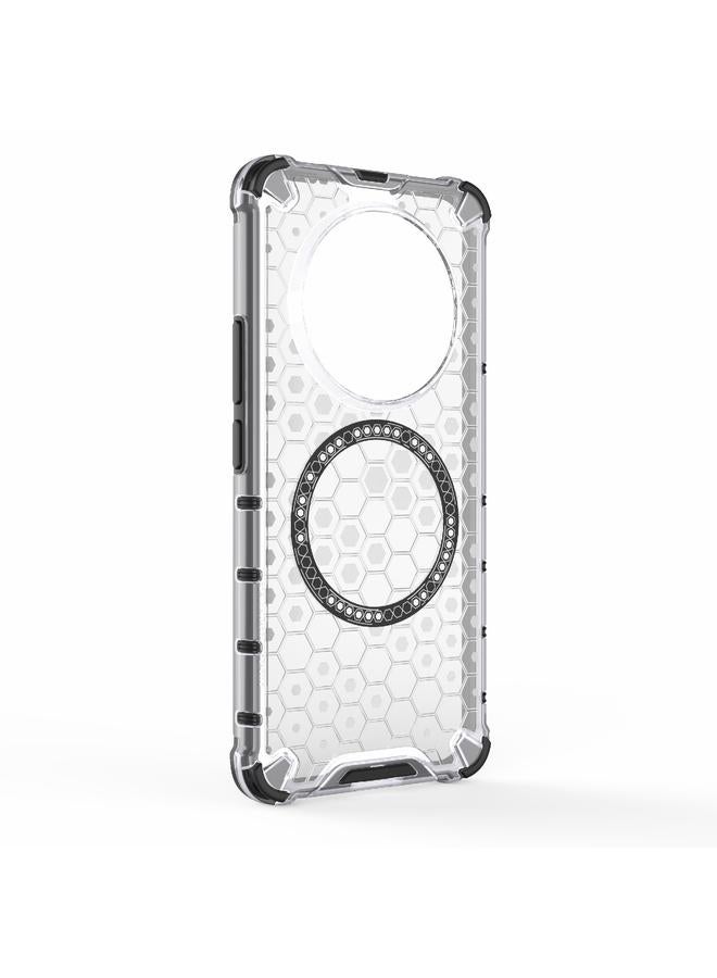 اس-توب جراب لهاتف Realme 13 Pro 5G Global Honeycomb Magnetic Ring جراب هاتف مقاوم للصدمات - Image 5