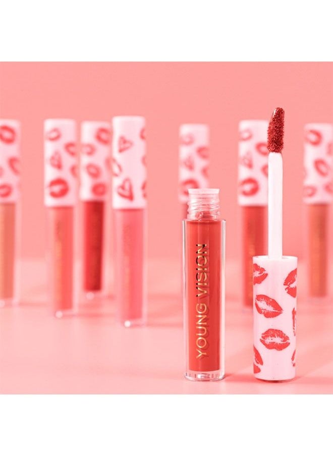 Matte Liquid Lipstick Makeup Long Lasting Wear Non Stick Cup Not Fade Waterproof Lip Gloss 12
