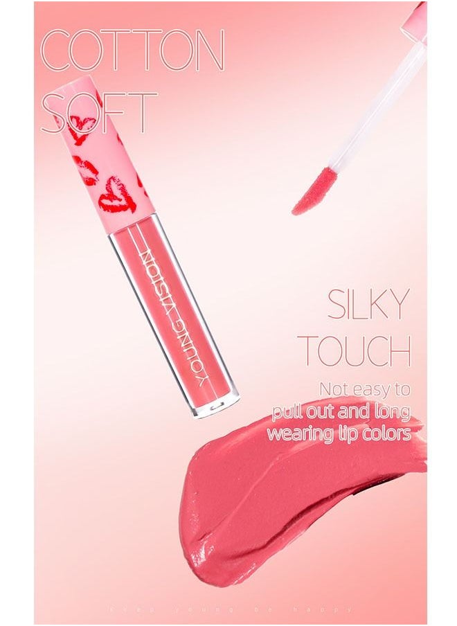 Matte Liquid Lipstick Makeup Long Lasting Wear Non Stick Cup Not Fade Waterproof Lip Gloss 12