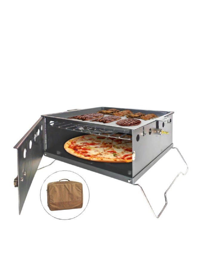 erorex Multi-Use Gas Grill and Oven – 3-in-1 Portable Outdoor Cooker - Image 1