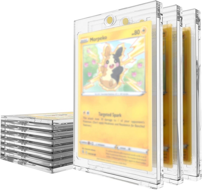 Mcbazel 10Pack 35PT Magnetic Card Case - حافظة بطاقات لعبة صلبة واقية مع حماية من الأشعة فوق البنفسجية شفافة - Image 1