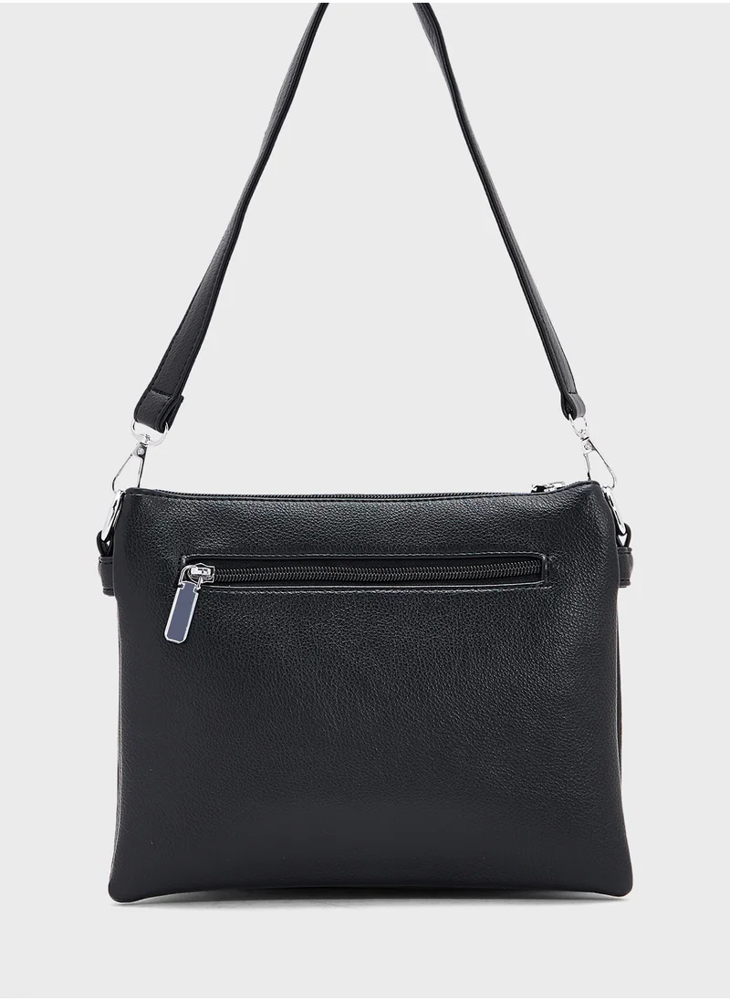 ايلا Minimalist Multi Panel Shoulder Bag