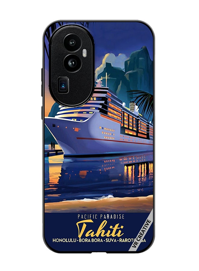 VR CREATIVE Protective Case Cover For Oppo Reno 10 Pro Plus Pacific Paradise Design Multicolour - Image 1