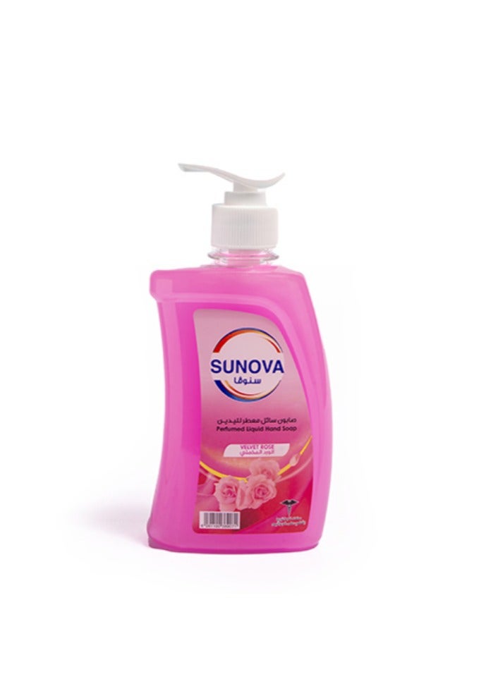 Liquid Hand Soap Velvet Rose Eliminates stubborn odors and gives hands softness 330 ML
