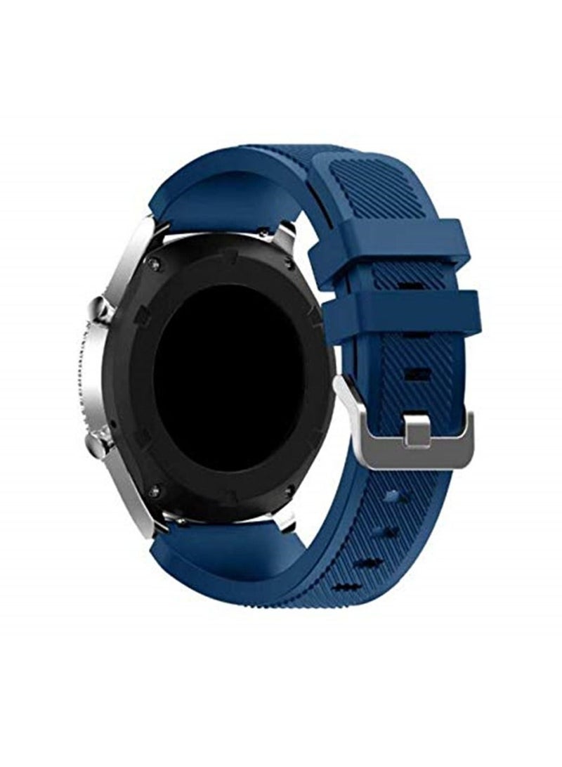 Gear S3 Frontier/Classic Watch Band Soft Silicone Replacement Sport Strap for Samsung Gear S3 Frontier / S3 Classic/Moto 360 2nd Gen 46mm Smart Watch - Image 3